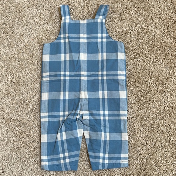 Janie & Jack - Blue & White Romper 0-3mo - Picture 4 of 6